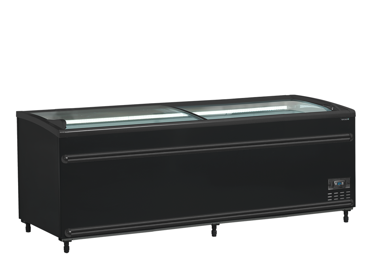 Black Supermarket Chiller / Freezer