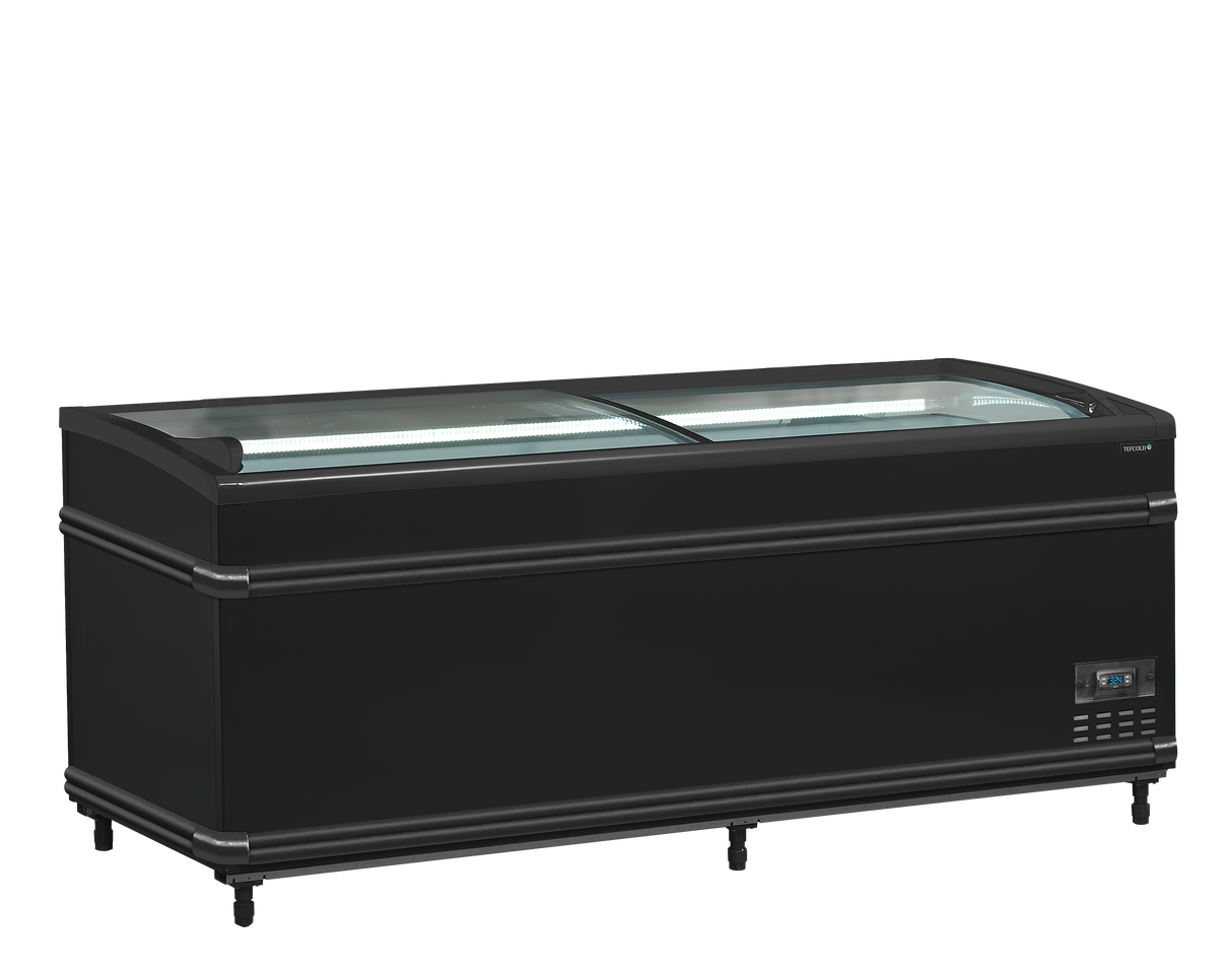 Black Supermarket Chiller / Freezer
