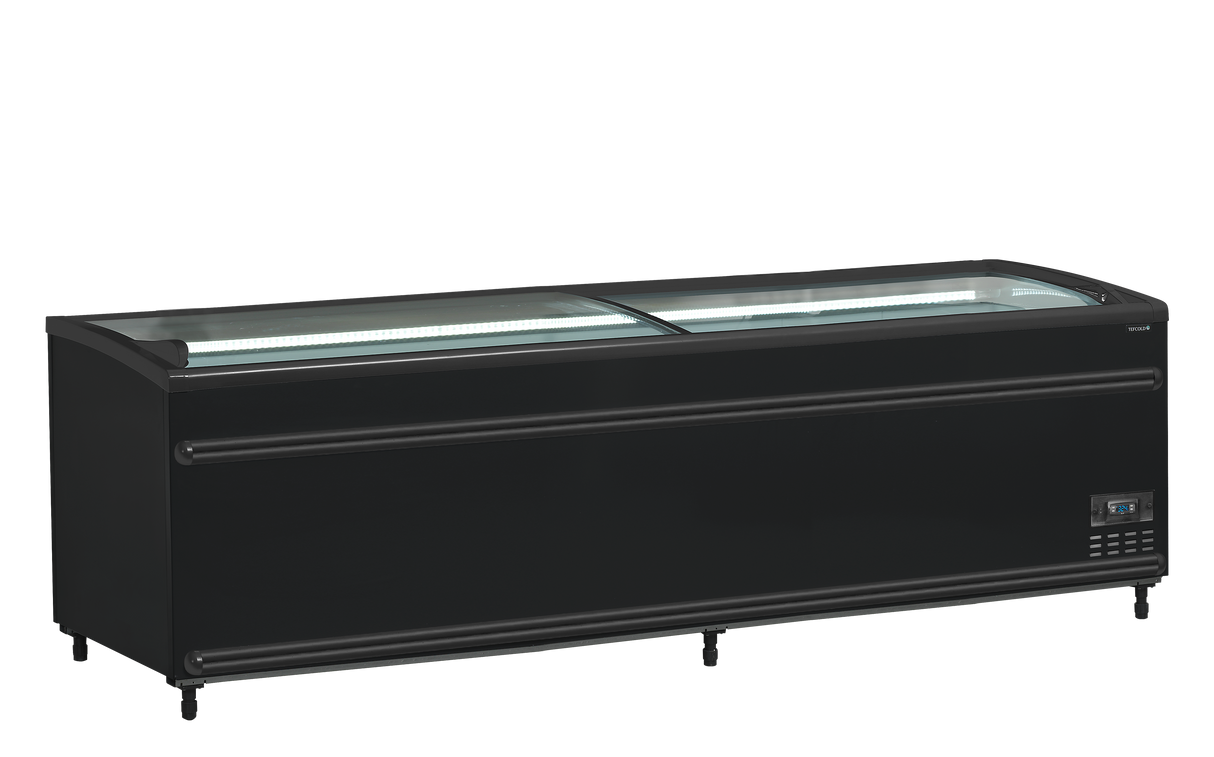 Black Supermarket Chiller / Freezer