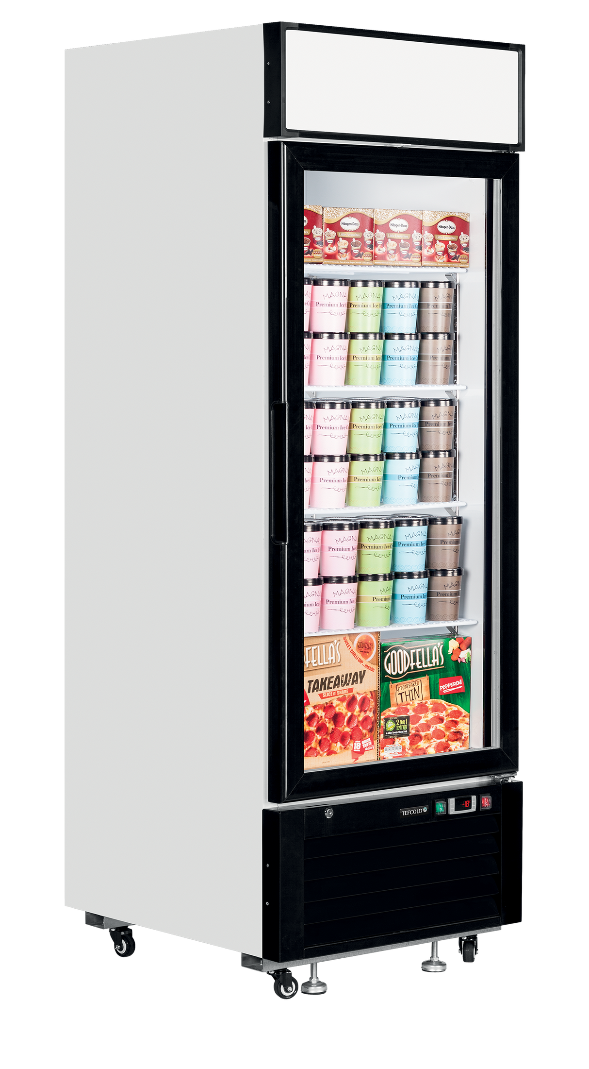 Glass Door Display Freezer