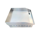 Davlex commercial catering stainless steel griddle side