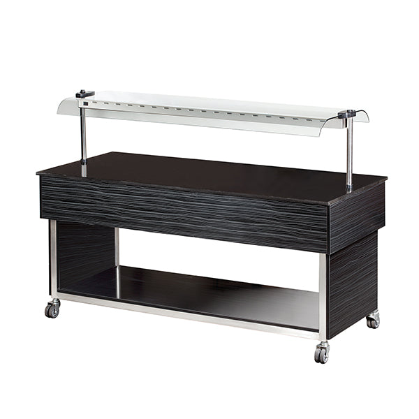 Blizzard 1250mm Wide Neutral Display with Glass Canopy