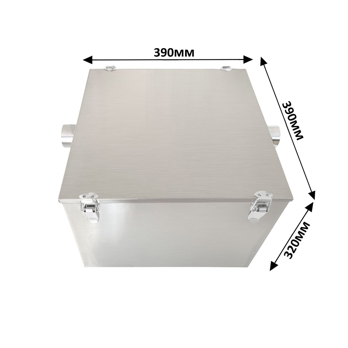 Davlex 9kg grease trap stainless steel measurements