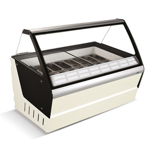 Crystal Optimus Ice Cream Display 630L