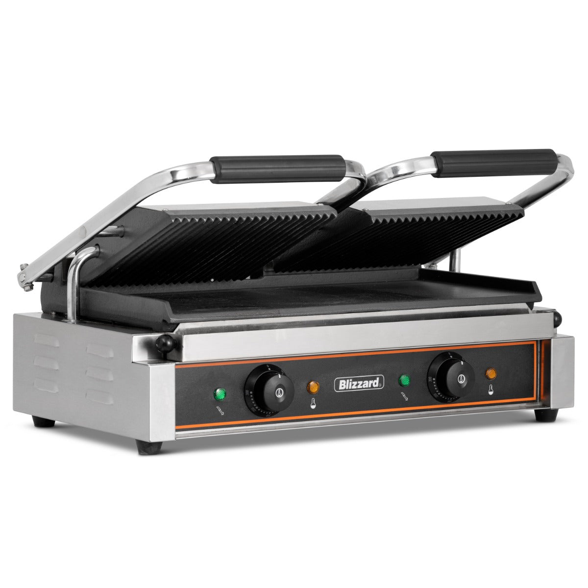 Blizzard 3600W Double Contact Grill Bottom Smooth