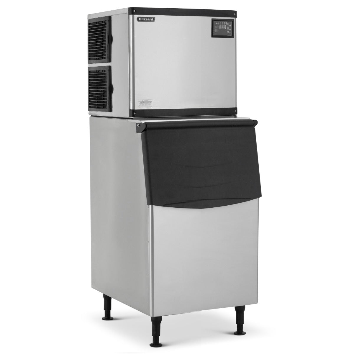 Blizzard High Capacity Ice Machine & Storage Bin 159KG