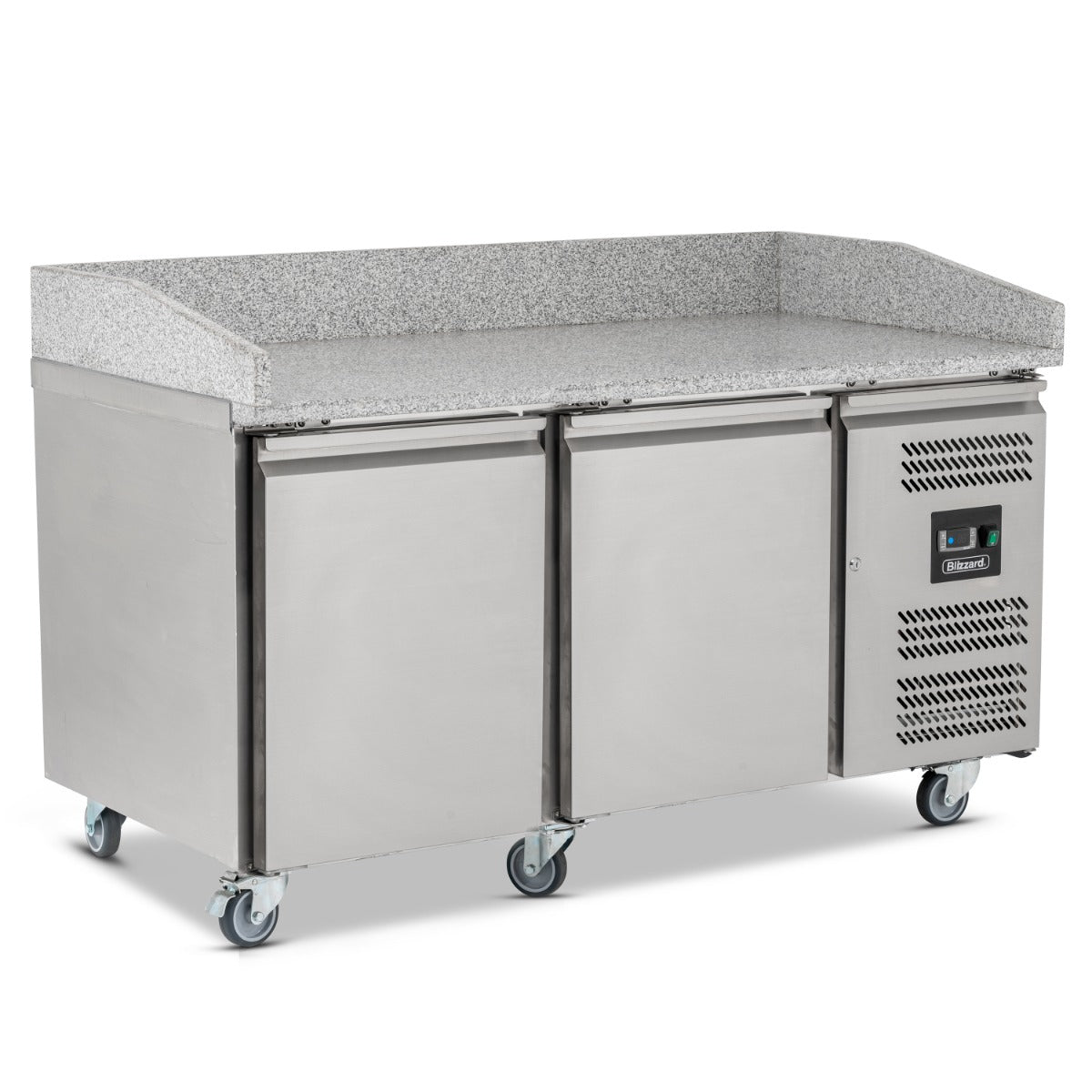 Blizzard 2 Door Pizza Prep Counter 390L