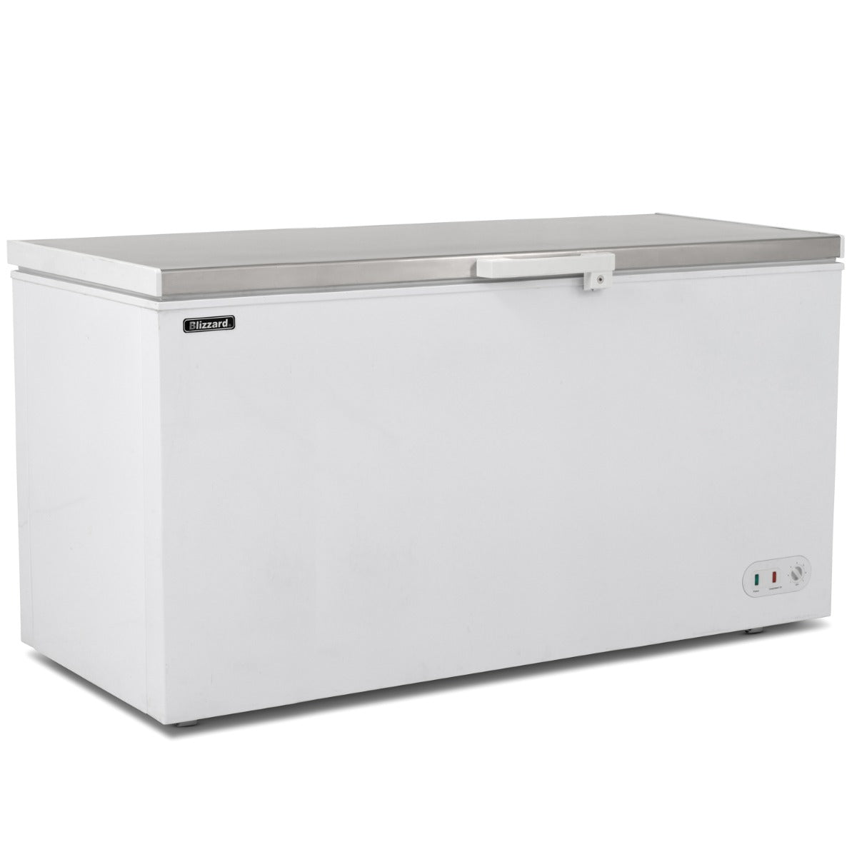 Blizzard Stainless Steel Lid Chest Freezer 650L