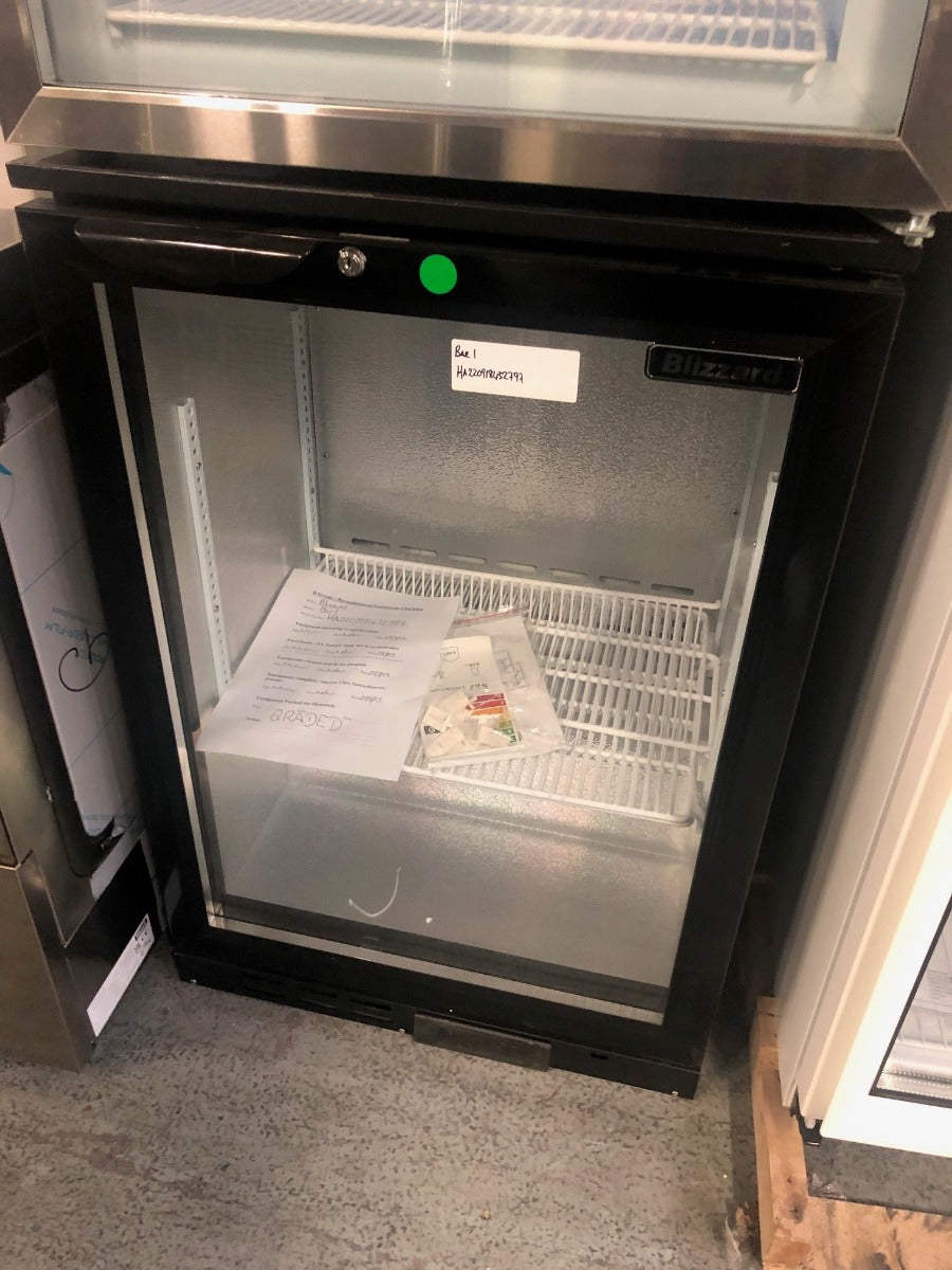 Blizzard SINGLE DOOR BAR BOTTLE COOLER (135 BOTTLES)