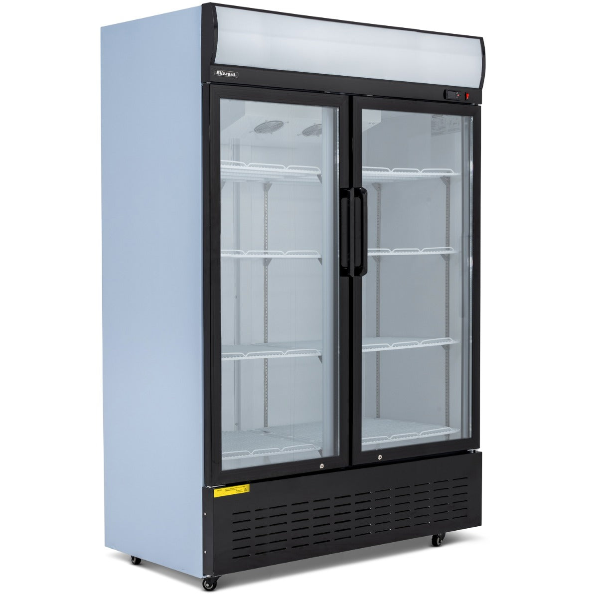 Blizzard Double Glass Door Merchandiser 908L