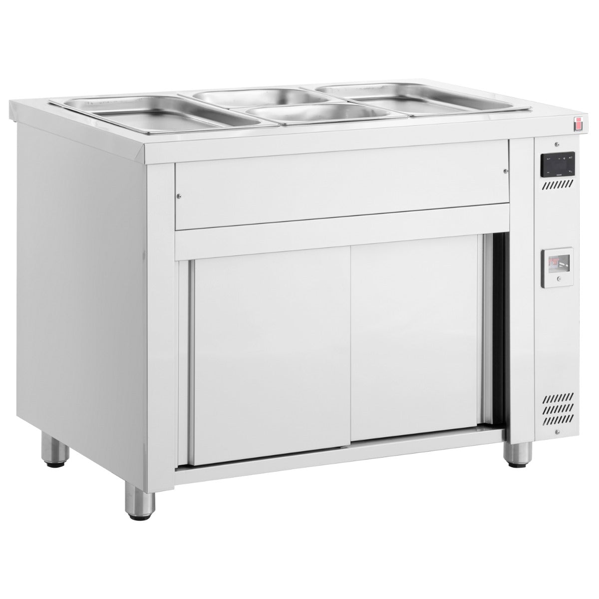 Inomak Bain Marie with Ambient Base 3x GN1/1