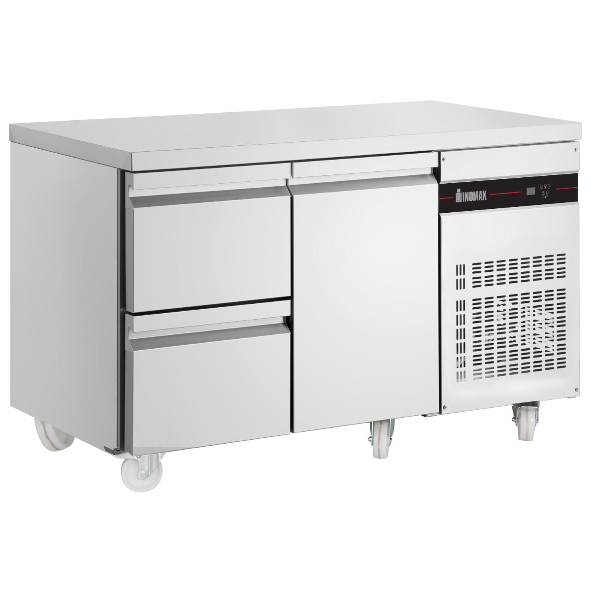 Inomak 1 DOOR 2 DRAWER 1/1 GASTRONORM COUNTER 274L