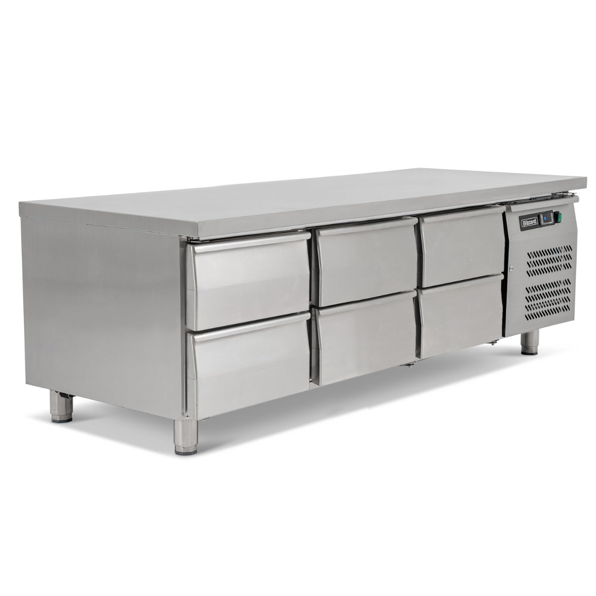 Blizzard 6 Drawer Low Height 650mm Snack Counter 317L