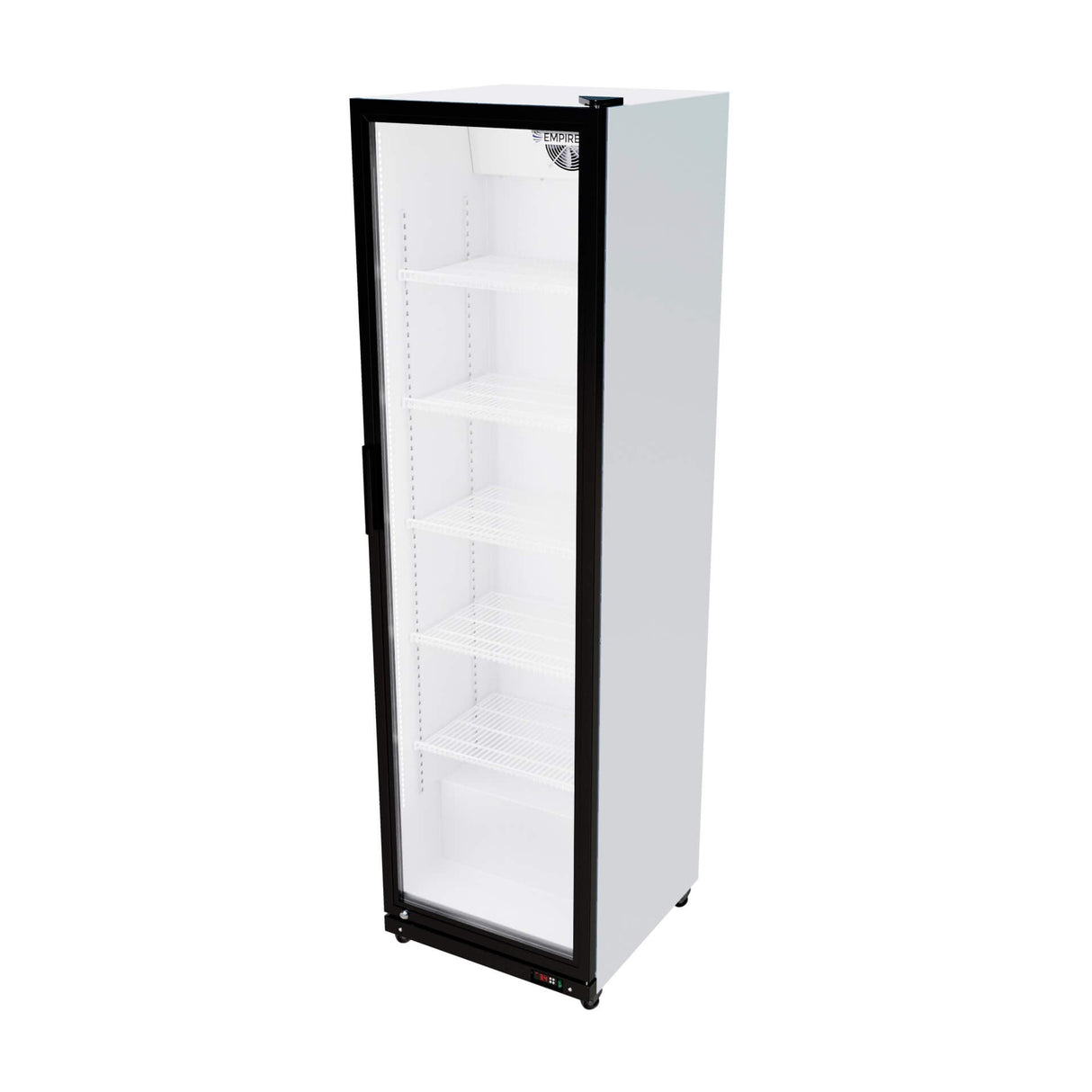 Empire Single Door Upright Display Cooler – Commercial Glass Door Fridge Merchandiser | CL-390 Upright Single Door Bottle Coolers Empire