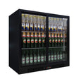 Empire Core Double Door 208L Bottle Cooler – Sliding Door Commercial Back Bar Fridge | CL-210S-P Double Door Bottle Coolers Empire Supplies