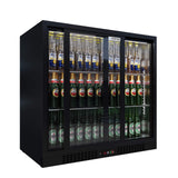 Empire Core Double Door 208L Bottle Cooler – Sliding Door Commercial Back Bar Fridge | CL-210S-P Double Door Bottle Coolers Empire Supplies