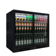 Empire Double Door Bottle Cooler – Low 835mm Height Sliding Door Commercial Back Bar Fridge | CL-210SC Double Door Bottle Coolers Empire