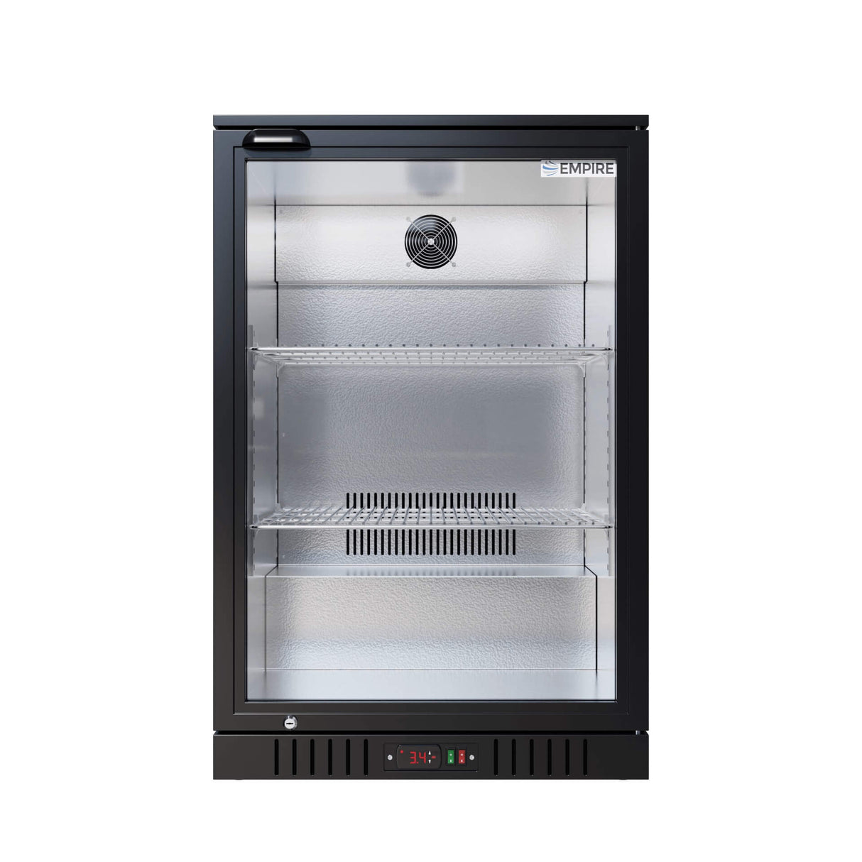 Empire Single Door 138L Bottle Cooler – Hinged Door Commercial Back Bar Fridge | CL-130H Single Door Bottle Coolers Empire