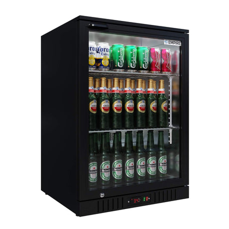 Empire Single Door Bottle Cooler – Low Profile 835mm Height Commercial Back Bar Fridge | CL-130HC Single Door Bottle Coolers Empire