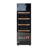 Empire Single Door Upright Wine Cooler – 78 Bottle 360L Commercial Display Fridge | CL-375WD Wine Coolers Empire