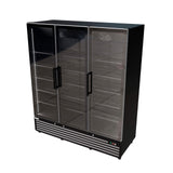Empire Triple Door Upright Display Fridge Cooler – 1483L Commercial Glass Door Merchandiser | CL-1500W Upright Double Door Bottle Coolers Empire Supplies
