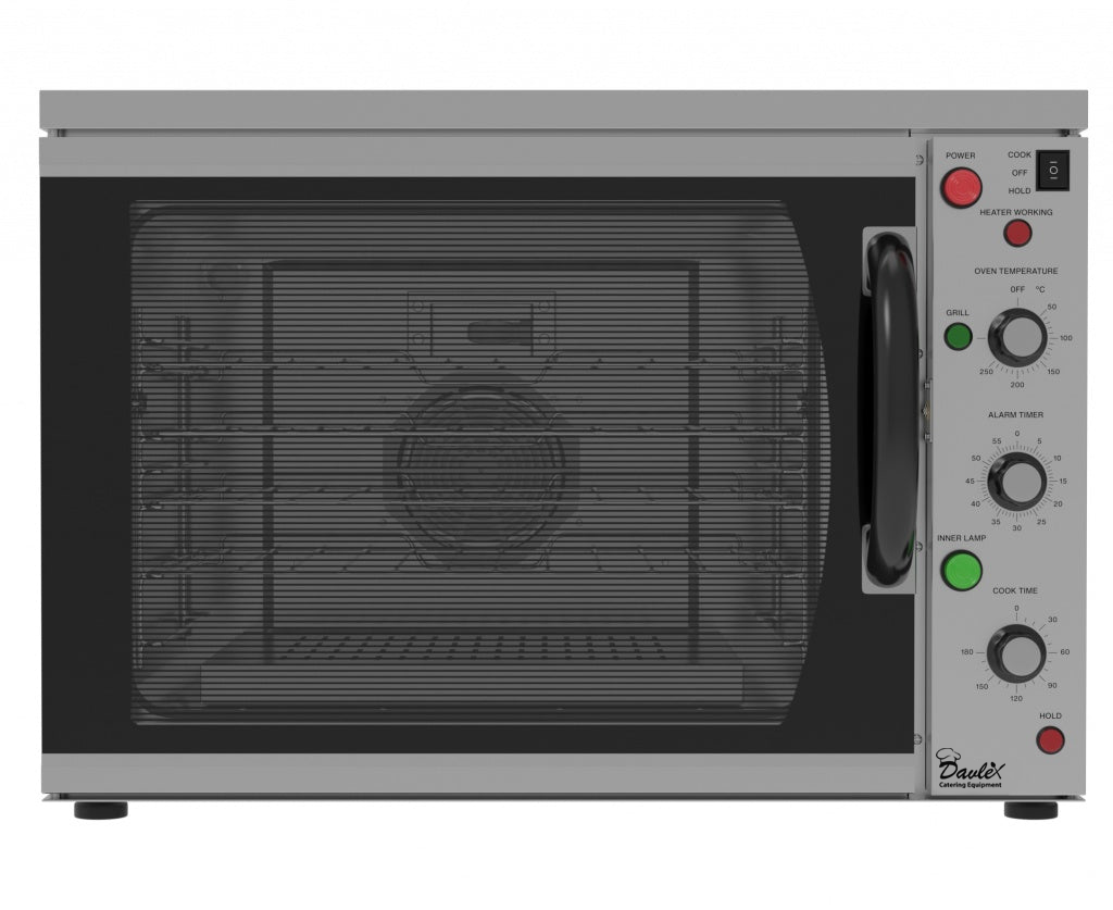 Davlex Electric Convection Oven Large 108 Litre Cook & Hold with Steam Humidity 4 x 1/1 GN - YXD-6A-H108L