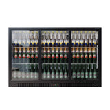 Empire Triple Door 330L Bottle Cooler – Sliding Door Commercial Back Bar Fridge | CL-320S Triple Door Bottle Coolers Empire
