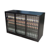 Empire Triple Door 330L Bottle Cooler – Sliding Door Commercial Back Bar Fridge | CL-320S Triple Door Bottle Coolers Empire