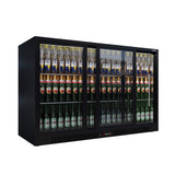 Empire Triple Door 330L Bottle Cooler – Sliding Door Commercial Back Bar Fridge | CL-320S Triple Door Bottle Coolers Empire