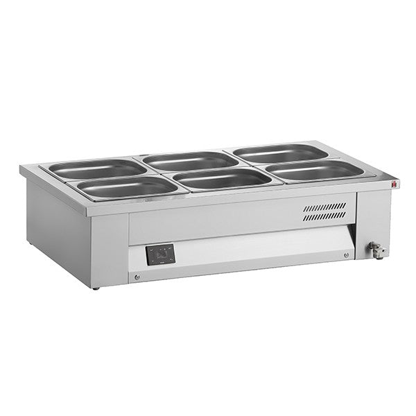 Inomak Counter Top Bain Marie 3x GN1/1