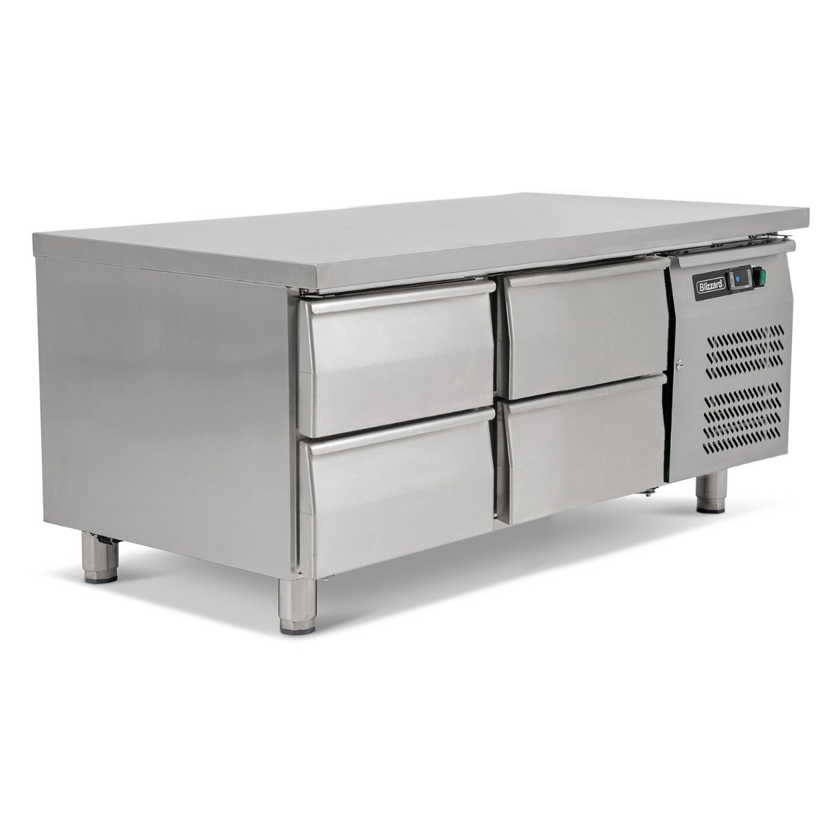Blizzard 4 Drawer Low Height 650mm Snack Counter 214L